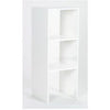 30-In. White Vertical 3-Shelf Closet Organizer