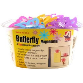 Butterfly Magnet Clip, Assorted Colors