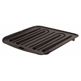 Drain Tray, Black Plastic, Small