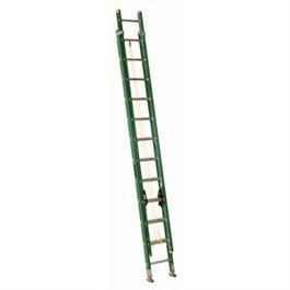 24-Ft. Extension Ladder, Fiberglass, Type II, 225-Lb. Duty Rating