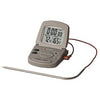 Oven Thermometer, With Meat Probe & Timer, Digital, Magnetic, 2 AAA