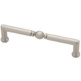 4-In. Satin Nickel Decorating Bow Cabinet Pull