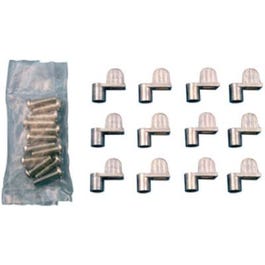 12-Pack 5/16-Inch Mill-Finish Screen Clips