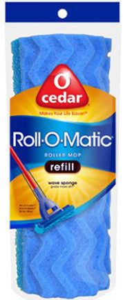 ROLL-O-MATIC MOP REFILL 8 1/2 W SCRUB STR
