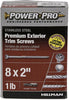 8 X 2 305SS TRIM PP 1 LB POWER PRO