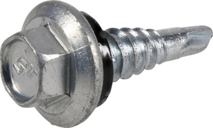 10 X 1 ROOF SCREW M2W SD BLACK PP 1LB