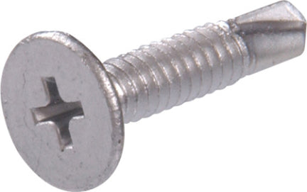 10 X 1 ROOF SCREW WAFER HEAD CH GY PP 1LB