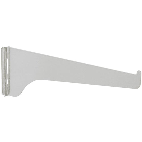 Knape & Vogt 180 Series 16 In. Anochrome Steel Regular-Duty Single-Slot Shelf Bracket