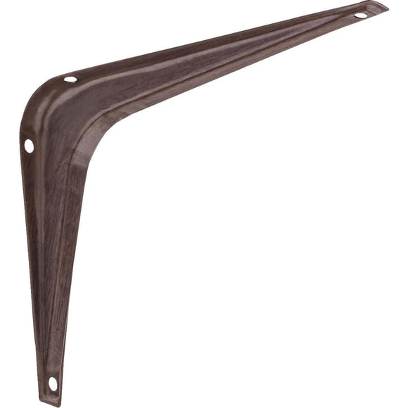 National 211 5 In. D. x 6 In. H. Fruitwood Steel Shelf Bracket