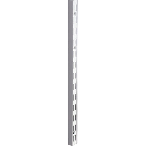 Knape & Vogt 82 Series 39 In. Titanium Steel Heavy-Duty Double-Slot Shelf Standard