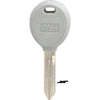 ILCO Chrysler TKO Nickel Plated Transponder Chip Key