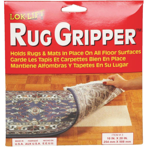 Lok-Lift Rug Gripper 10 In. x 20 In. Nonslip Rug Pad