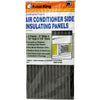 Frost King 9 In. W. x 18 In. H. Charcoal Side Air Conditioner Insulating Panel (2-Pack)