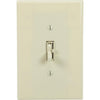 Lutron Toggler Incandescent Ivory Single Pole Preset Slide Dimmer Switch