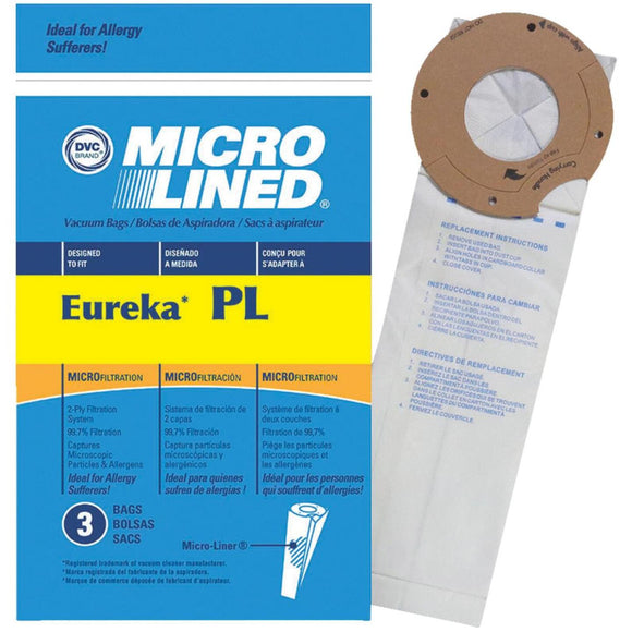 Eureka Type PL Standard Vacuum Bag (3-Pack)