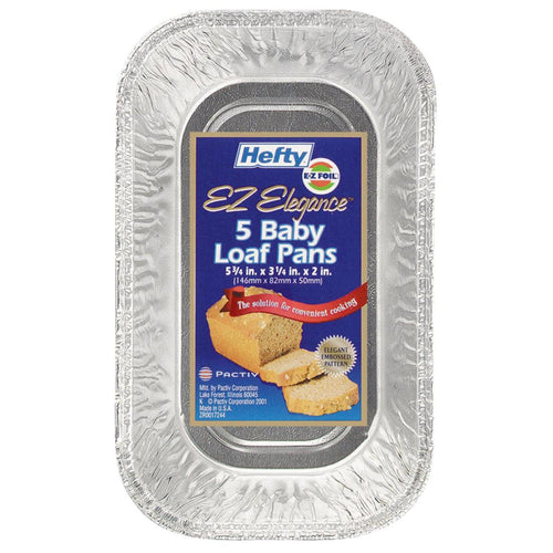 EZ Foil Baby Loaf Pan (5-Count)