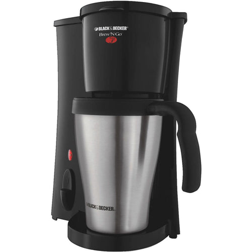 Black & Decker Brew N' Go Personal Black Coffee Maker