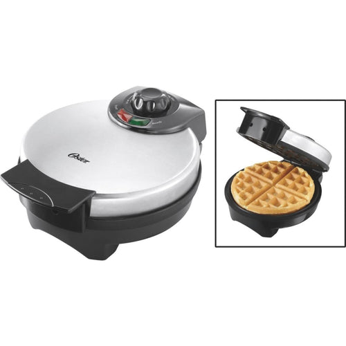 Oster 8 In. Dia. Belgian Waffle Maker