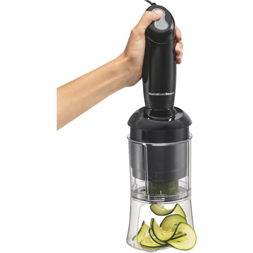 Hamilton Beach 3-In-1 Spiralizer 1-Cup Black Food Processor