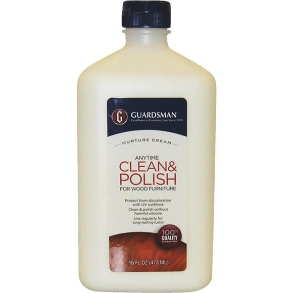 Guardsman 16 Oz. Clean & Polish Wood Furniture Nurture Cream