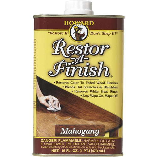 Howard Restor-A-Finish 16 Oz. Mahogany Wood Finish Restorer