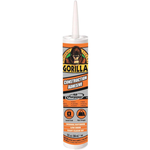 Gorilla 9 Oz. All Purpose Construction Adhesive