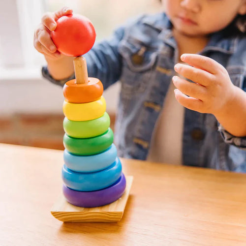 Melissa & Doug Rainbow Stacker Classic Toy