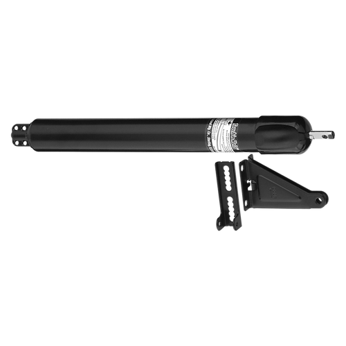 National Hardware Touch 'n Hold™ Door Closer Black