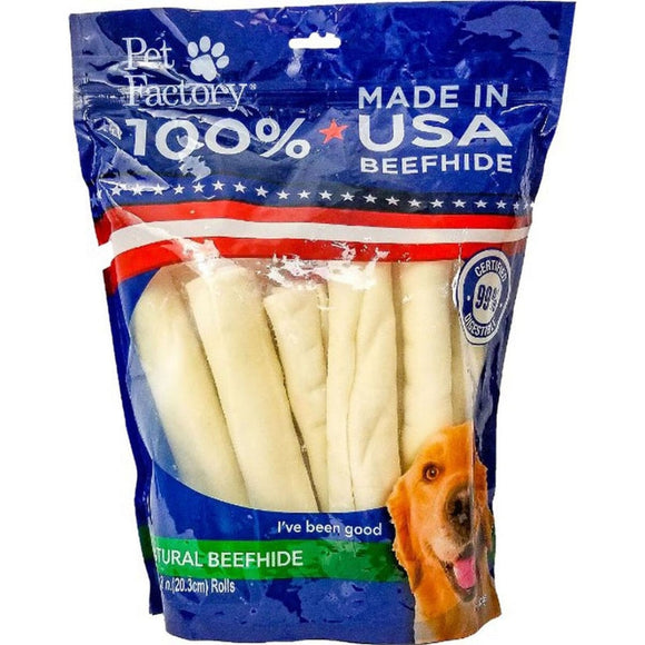 Pet Factory USA Beefhide Rolls Value Pack